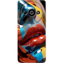 Grabono Xiaomi Poco C61 Kılıf Tasarım Baskılı Silikon Makyaj