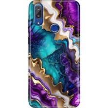 Grabono Vestel Venus E5 Kılıf Desenli Baskılı Hd Özel Tasarım Tpu Silikon Keskin Ametist