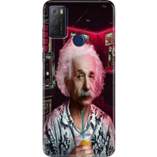 Grabono Tcl 20E Kılıf Desenli Silikon Kampanyalı Kapak Albert