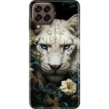Grabono Samsung Galaxy M33 Kılıf Baskılı Esnek Silikon Kapak Aslan