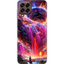 Grabono Samsung Galaxy M33 Kılıf Baskılı Esnek Silikon Kapak Gizemliülke