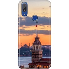 Grabono Vestel Venus E5 Kılıf Desenli Baskılı Hd Özel Tasarım Tpu Silikon Kız Kulesi