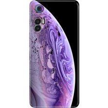 Grabono Tcl 30 Kılıf Silikon Renkli Phone Case World