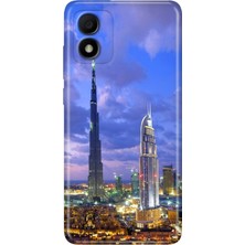 Grabono Tcl 303 Kılıf Silikon Renkli Phone Case Dubai
