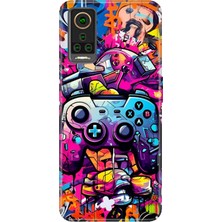 Grabono General Mobile Gm 22 Pro Kılıf Renkli Desenli Baskı Silikon Gamer