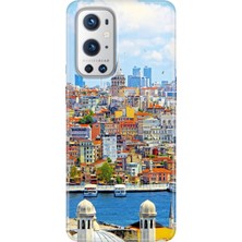 Grabono Oneplus 9 Pro Kılıf Renkli Özel Temalı Desenli Silikon Tpu Istanbul