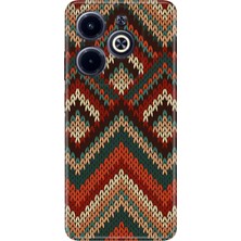 Grabono Infinix Hot 40 Pro / Infinix Hot 40 Kılıf Temalı Baskılı Desenli Resimli Silikon Zikzak