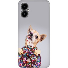 Grabono Omix X3 Kılıf Renkli Temalı Desenli Tpu Silikon Donut Dog