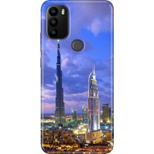 Grabono General Mobile Gm 21 Plus Kılıf Baskılı Silikon Kapak Dubai