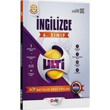 Anla Kazan Yayınları Ulti Yayınları 6. Sınıf Ingilizce Haftalık Ödev Föyleri