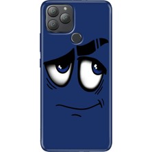 Grabono General Mobile Gm 22 Plus Kılıf Desenli Esnek Silikon Uv Acaba