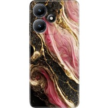 Grabono Infinix Hot 30 Kılıf Baskılı Esnek Silikon Kapak Seattle Mermer