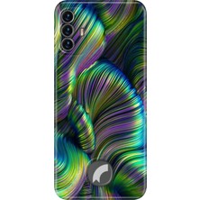 Grabono Reeder S19 Max Pro S Kılıf Renkli Desenli Tpu Lüks Baskılı Silikon Kapak Holographic