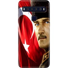 Grabono Tcl 10L Kılıf Baskılı 6.53" Silikon Renkli Resimli Arka Kapak Mustafa Kemal