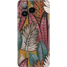 Grabono Omix X7 Kılıf Renkli Özel Temalı Desenli Silikon Tpu Stok Yapraklar