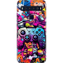 Grabono Tcl 10L Kılıf Baskılı 6.53" Silikon Renkli Resimli Arka Kapak Gamer