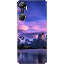 Grabono Infinix Hot 20 Kılıf (X6826C) Desenli Baskılı Esnek Silikon Kapak Kuzey