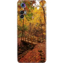 Grabono Tcl 30+ (Plus) Kılıf Silikon Renkli Resimli Arka Kapak Kasımda Aşk