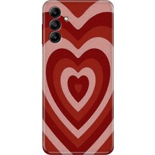 Grabono Samsung Galaxy M34 Uyumlu Kılıf Tasarım Kaliteli Kapak Mat Kalp
