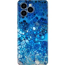 Grabono Omix X6 Kılıf Renkli Özel Temalı Desenli Silikon Tpu Derin Mavi