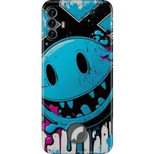 Grabono Reeder S19 Max Pro S Kılıf Renkli Desenli Tpu Lüks Baskılı Silikon Kapak Vintage Wall