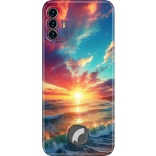 Grabono Reeder S19 Max Pro S Kılıf Silikon Tema Baskı Uv Okyanus