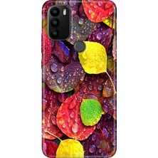 Grabono General Mobile Gm 21 Plus Kılıf Baskılı Silikon Kapak Sonbahar
