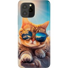 Grabono Oukitel C21 Pro / Plus Uyumlu Kılıf Desenli Silikon Renkli Tpu Uv Cat