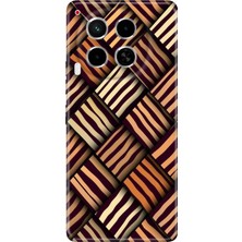 Grabono Tecno Camon 30 Kılıf (Cl6) Uyumlu Silikon Desenli Kapak Leo