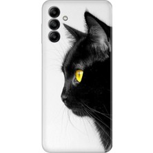 Grabono Samsung Galaxy M34 Uyumlu Kılıf Tasarım Kaliteli Kapak Kedi Bakışı