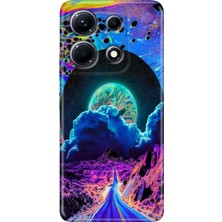 Grabono Infinix Note 30 Kılıf Desenli Baskılı Esnek Silikon Kapak Dream Road