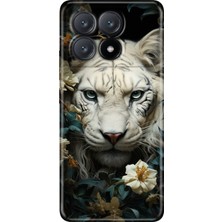 Grabono Xiaomi Poco X6 Pro Kılıf Kılıf Renkli Esnek Silikon Temalı Desenli Tpu Aslan