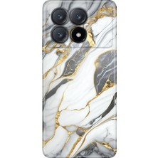 Grabono Xiaomi Poco X6 Pro Kılıf Kılıf Renkli Esnek Silikon Temalı Desenli Tpu Arsos Mermer