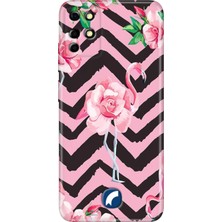 Grabono Reeder S19 Max Kılıf Desenli Designer Baskılı Silikon Kapak Flamingo