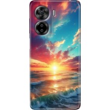 Grabono Casper Via X40 Kılıf Renkli Baskı Desenli Tpu Kapak Silikon Okyanus