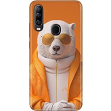 Grabono General Mobile Gm 20 Pro Kılıf Baskılı Silikon Case Uv Stil Bear