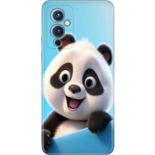 Grabono Oneplus 9 Kılıf Desenli Silikon Renkli Tpu Uv Panda