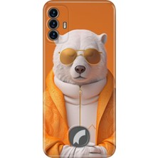 Grabono Reeder S19 Max Pro S Kılıf Silikon Tema Baskı Uv Stil Bear
