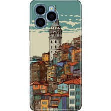 Grabono Omix X6 Kılıf Renkli Özel Temalı Desenli Silikon Tpu Galata