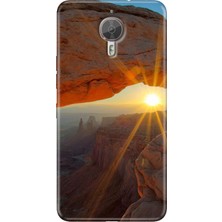 Grabono General Mobile Gm 5 Plus Kılıf Desenli Trend Silikon Sun