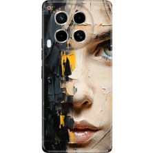 Grabono Tecno Camon 30 Kılıf (Cl6) Uyumlu Silikon Desenli Kapak Beauty