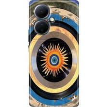 Grabono Vivo V29 Lite 5g Kılıf Renkli Desenli Özel Baskı Tasarım Silikon Nazar