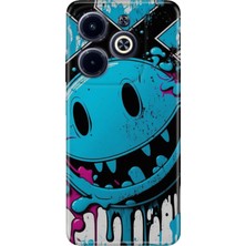 Grabono Infinix Hot 40 Pro / Infinix Hot 40 Kılıf Temalı Baskılı Desenli Resimli Silikon Vintage Wall