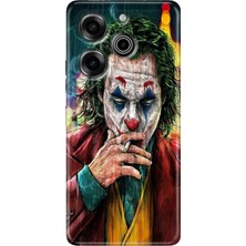 Grabono Tecno Pova 6 Pro Kılıf Renkli Baskı Yumuşak Kapak Esnek Silikon Jokker