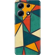 Grabono Infinix Note 30 Pro Kılıf 6.67" Desenli Baskılı Esnek Silikon Kapak Wall