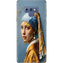 Grabono Samsung Galaxy Note 9 Kılıf Kılıf Renkli Esnek Silikon Temalı Desenli Tpu Inciküpeli