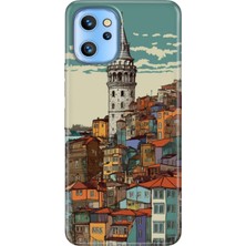 Grabono Reeder S19 Max Pro Kılıf Silikon Tema Baskı Uv Galata