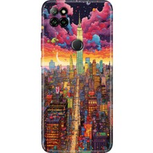 Grabono Casper Via E30 Kılıf Renkli Temalı Desenli Tpu Silikon Retro Newyork