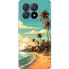 Grabono Xiaomi Poco X6 Pro Kılıf Kılıf Renkli Esnek Silikon Temalı Desenli Tpu Malibu