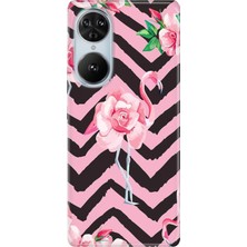 Grabono Reeder S19 Max Pro S Edge Kılıf Desenli Kapak Baskı Flamingo